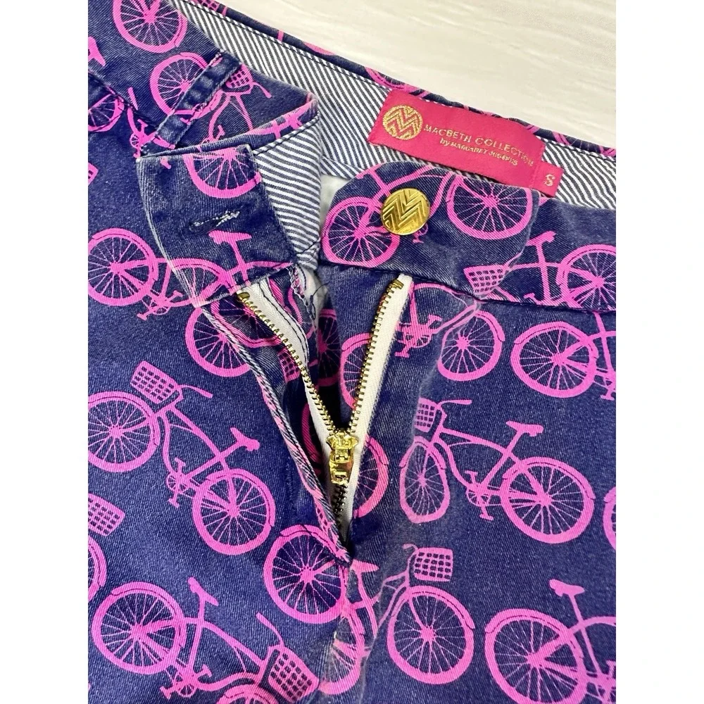 Margaret Josephs Bicycles‎ Macbeth Collection Shorts Purple Pink Womens Small